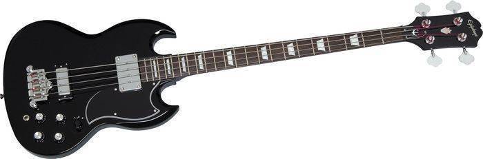 black epiphone bass