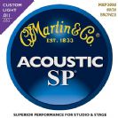 סט מיתרים 0.11 לאקוסטית מרטין MARTIN SP MSP3050