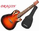 גיטרה אקוסטית - DRAGON RB4100CEQ + נרתיק לאקוסטית וורוויק