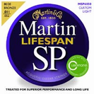 סט מיתרים 011 לאקוסטית מרטין MARTIN SP LIFESPAN MSP6050