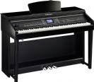 פסנתר חשמלי שחור מבריק ימהה YAMAHA CVP 601 Polished Ebony