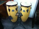 סט קונגס פרל PEARL Conga Set PC-200W כולל סטנד
