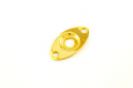 מכסה לשקע PL אובלי מוזהב אול פרטס ALL PARTS AP8615-002
