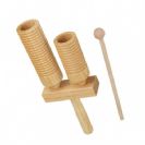 אגוגו עץ עם מקל ג'ינבאו JINBAO JB G5-2 W.Agogo